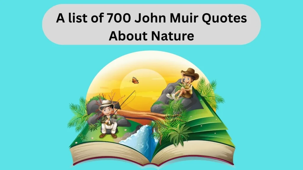 John Muir Quotes About Nature
