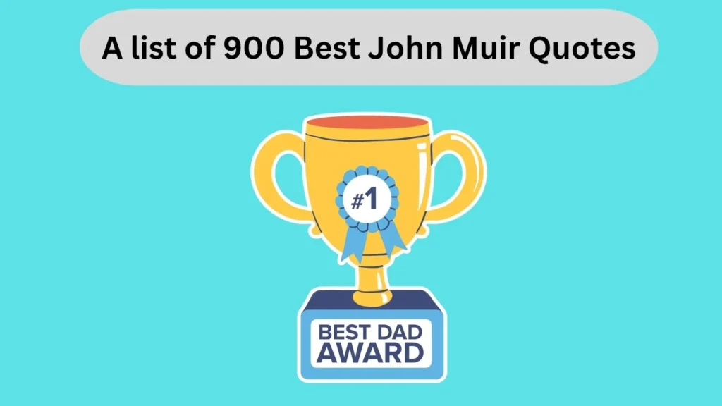 Best John Muir Quotes