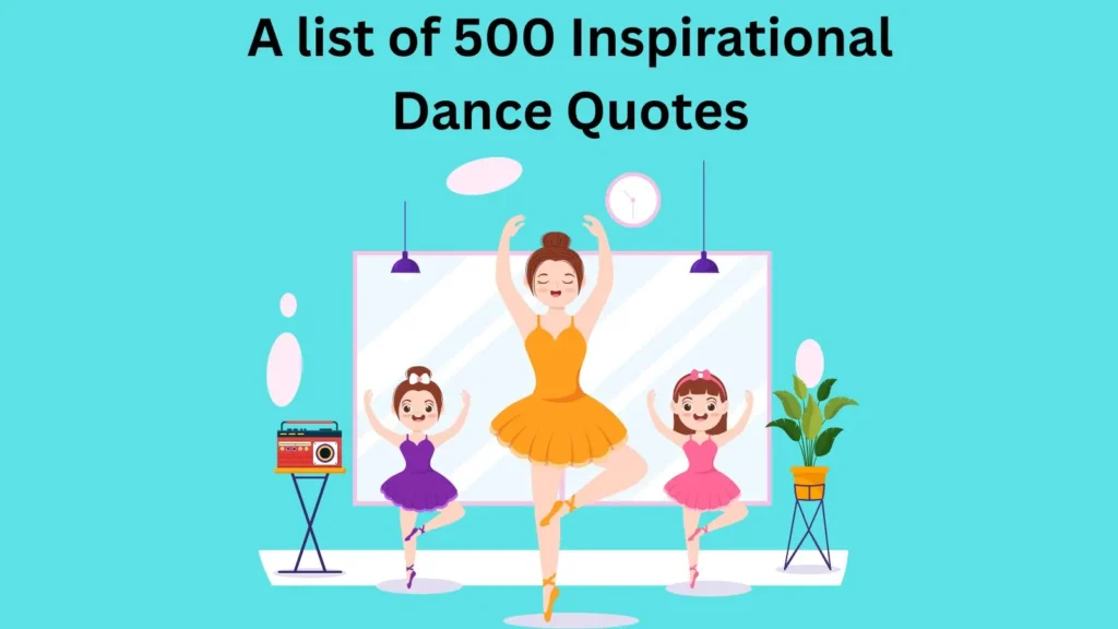 Inspirational Dance Quotes