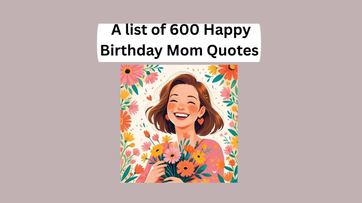 Happy Birthday Mom Quotes