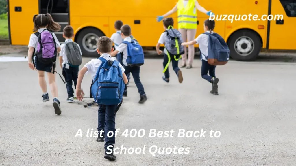 Back to School Quotes