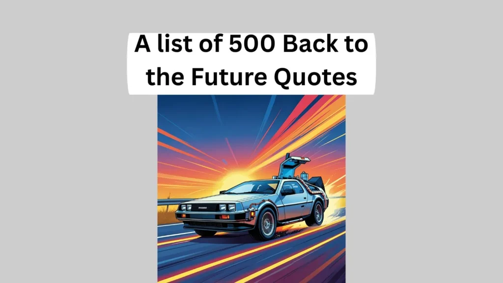 Back to the Future Quotes
