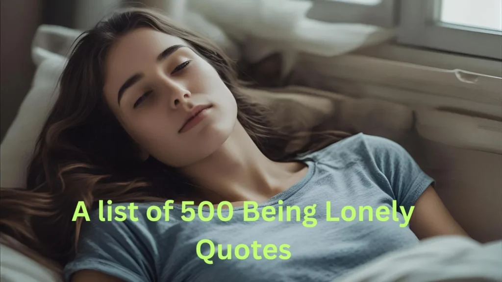 Being Lonely Quotes