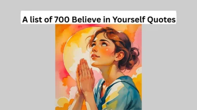 Believe in Yourself Quotes