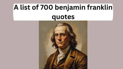 benjamin franklin quotes