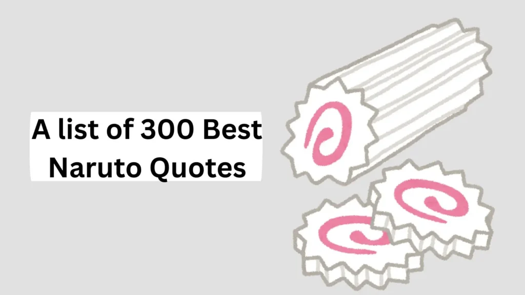 Best Naruto Quotes