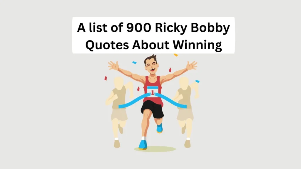 Ricky Bobby Quotes About Winning