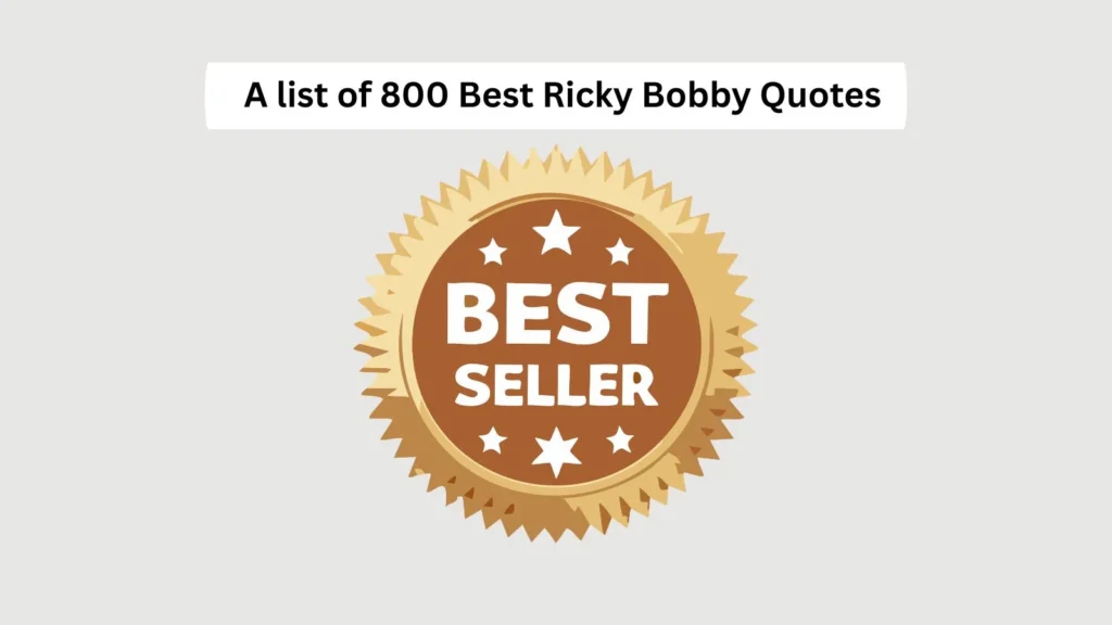 Best Ricky Bobby Quotes