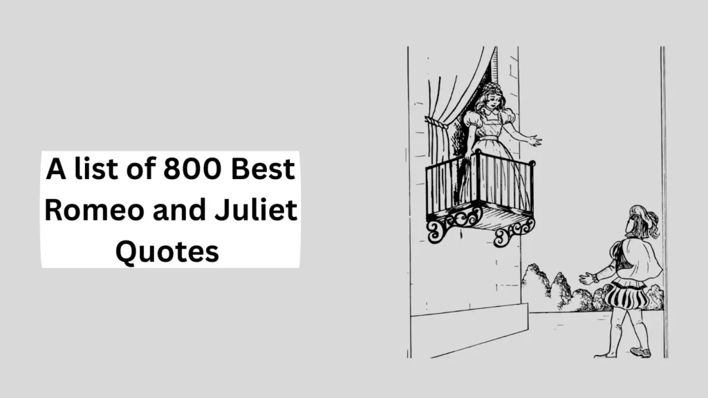 Best Romeo and Juliet Quotes