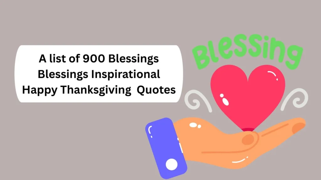 Blessings Blessings Inspirational Happy Thanksgiving Quotes