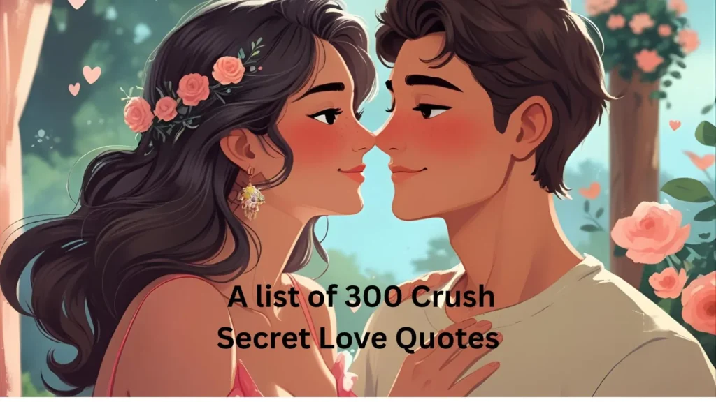 Crush Secret Love Quotes