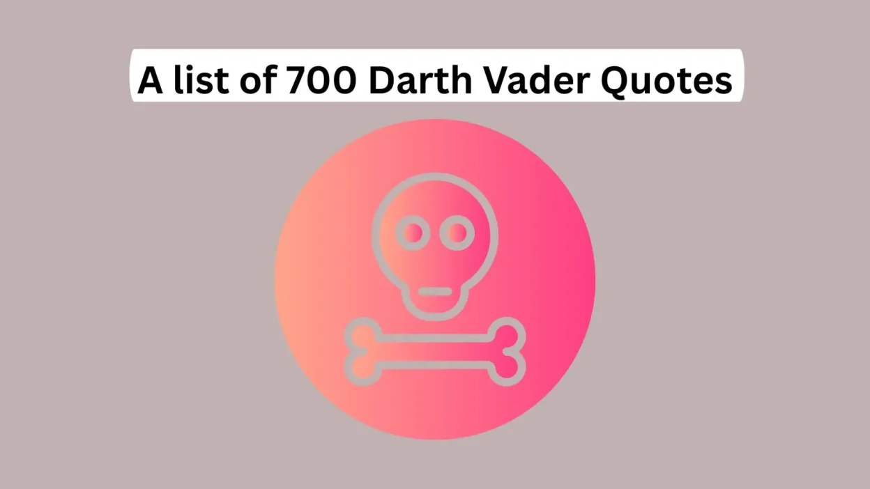 Darth Vader Quotes