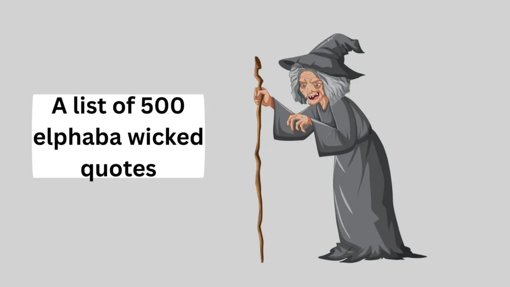 elphaba wicked quotes