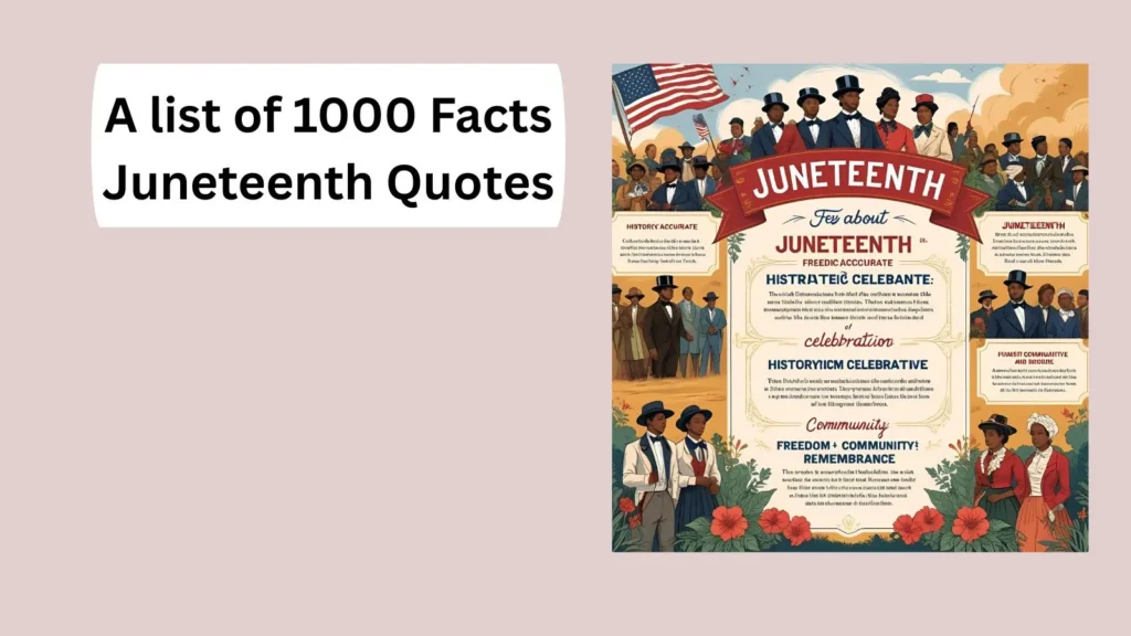Facts Juneteenth Quotes