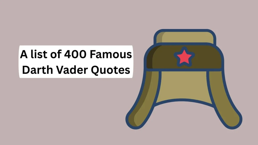 Famous Darth Vader Quotes