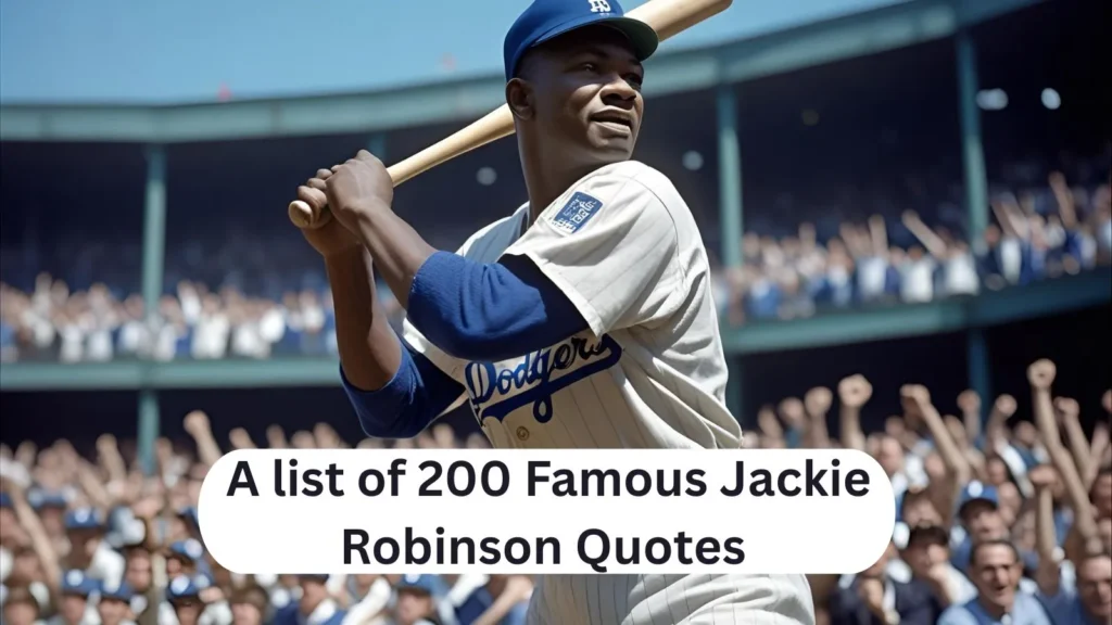 Famous Jackie Robinson Quotes