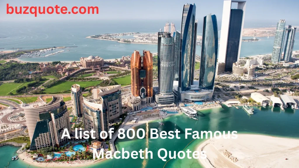 Famous Macbeth Quotes