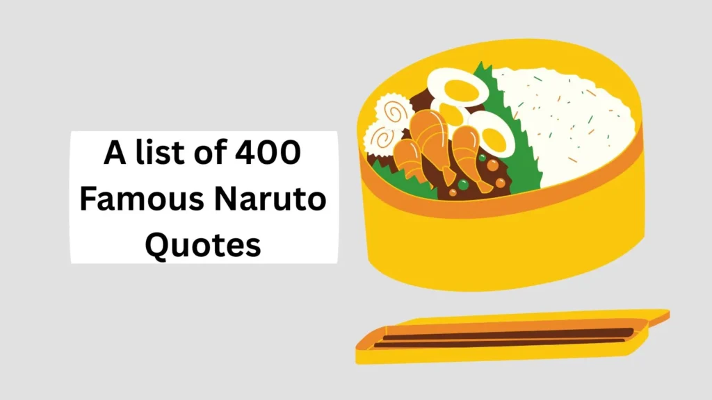 Famous Naruto Quotes