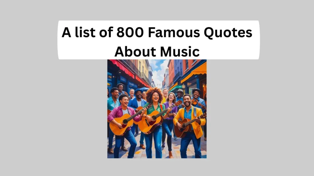 Famous Quotes About Music