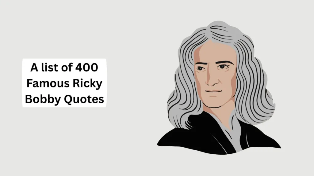 Famous Ricky Bobby Quotes
