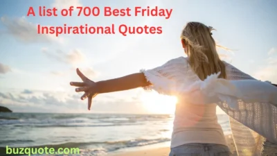 Friday Inspirational Quotes