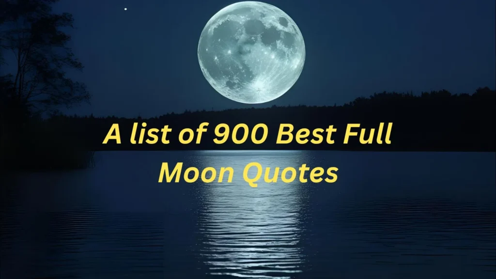 Full Moon Quotes