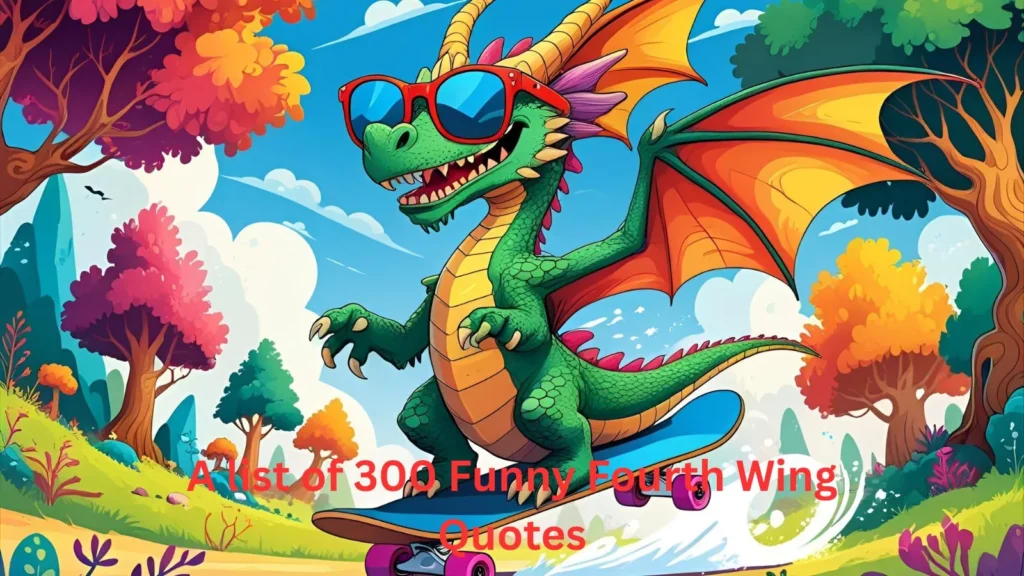 Funny Fourth Wing Quotes