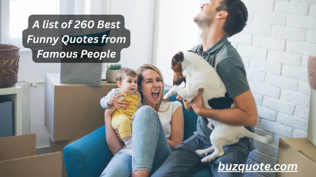 Funny Quotes from Famous People