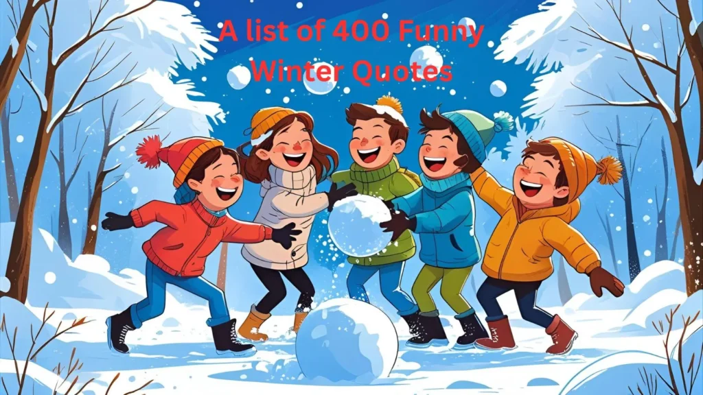 Funny Winter Quotes