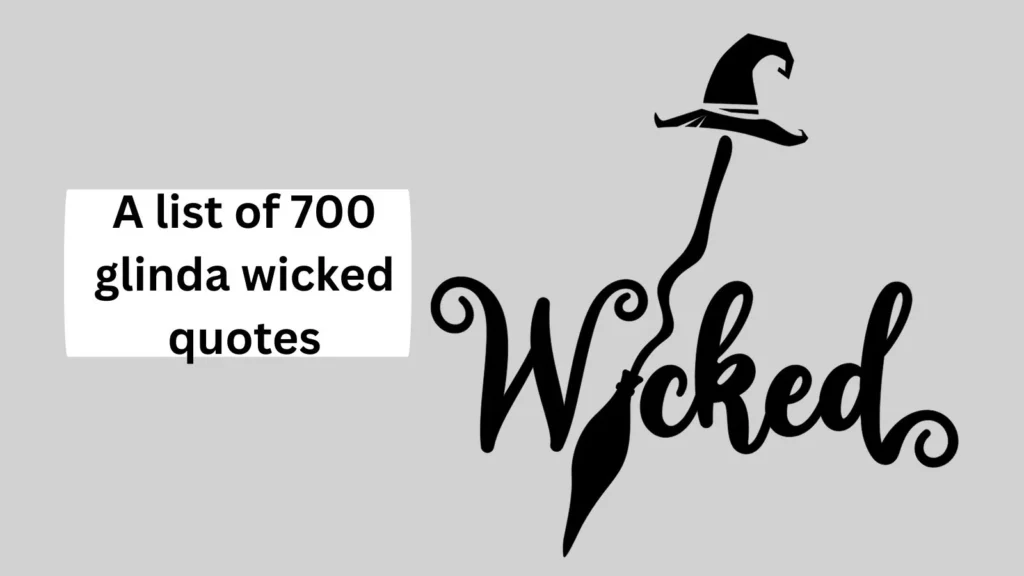glinda wicked quotes