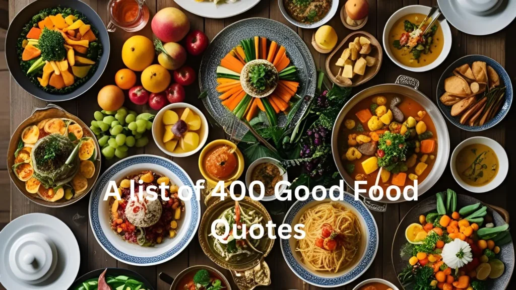 Good Food Quotes