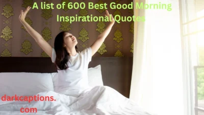Good Morning Inspirational Quotes