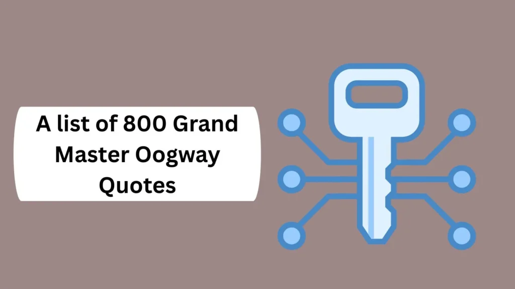 Grand Master Oogway Quotes