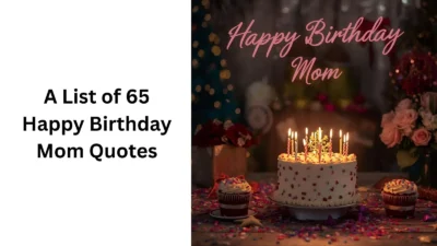 Happy Birthday Mom Quotes