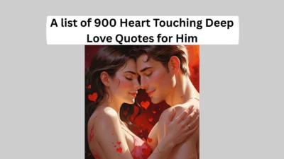 Heart Touching Deep Love Quotes for Him