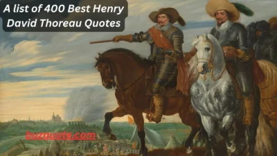Henry David Thoreau Quotes