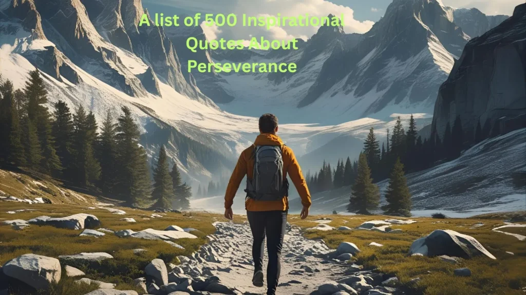 Inspirational Quotes About Perseverance