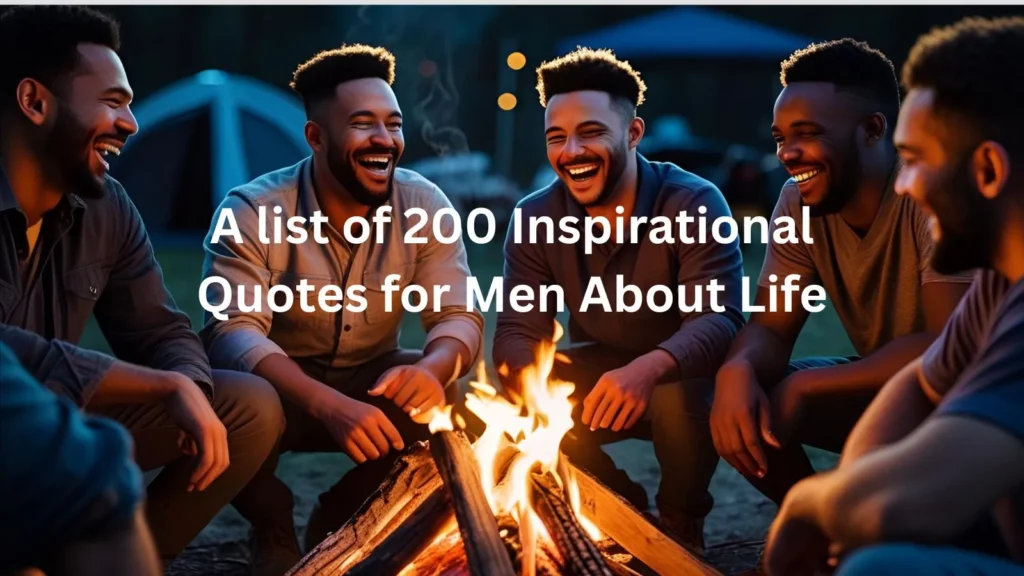 Inspirational Quotes for Men About Life