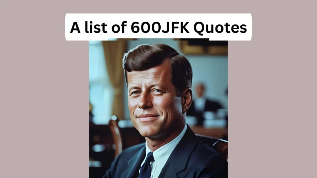 JFK Quotes