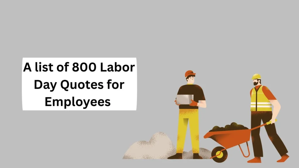 Labor Day Quotes for Employees 