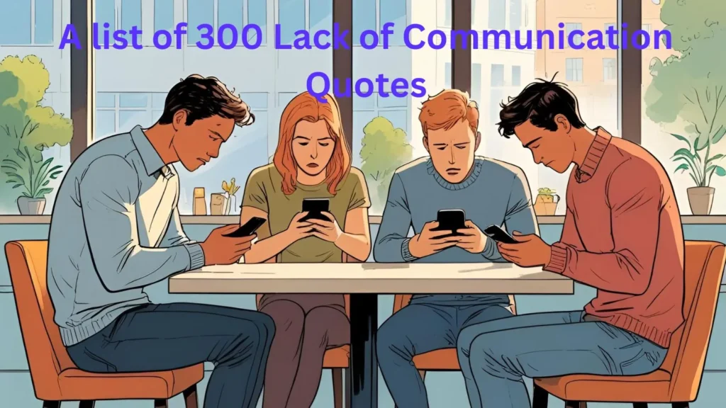 Lack of Communication Quotes