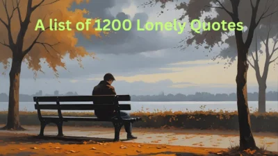 Lonely Quotes