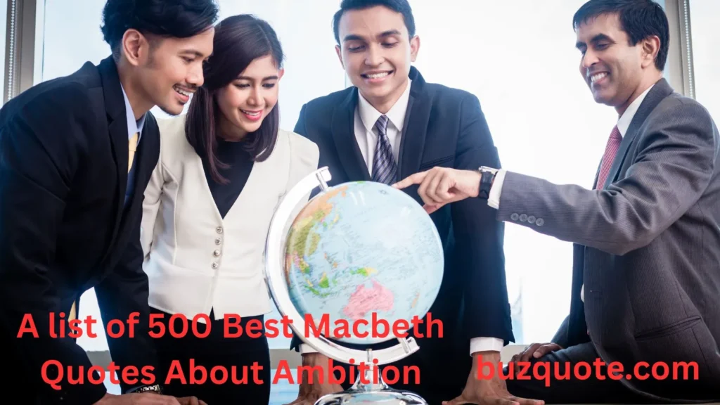 Macbeth Quotes About Ambition
