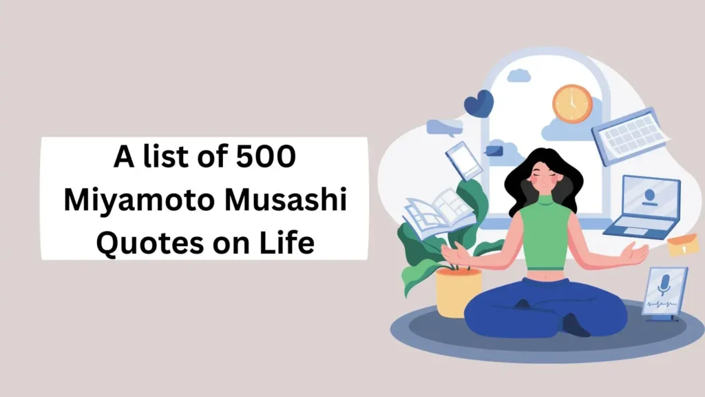 Miyamoto Musashi Quotes on Life