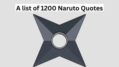 Naruto Quotes