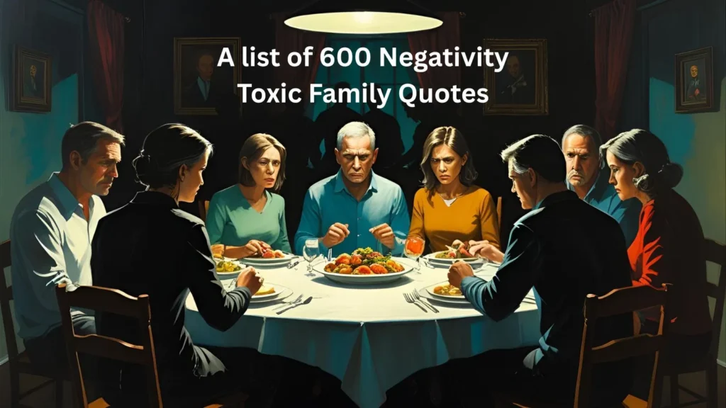 Negativity Toxic Family Quotes
