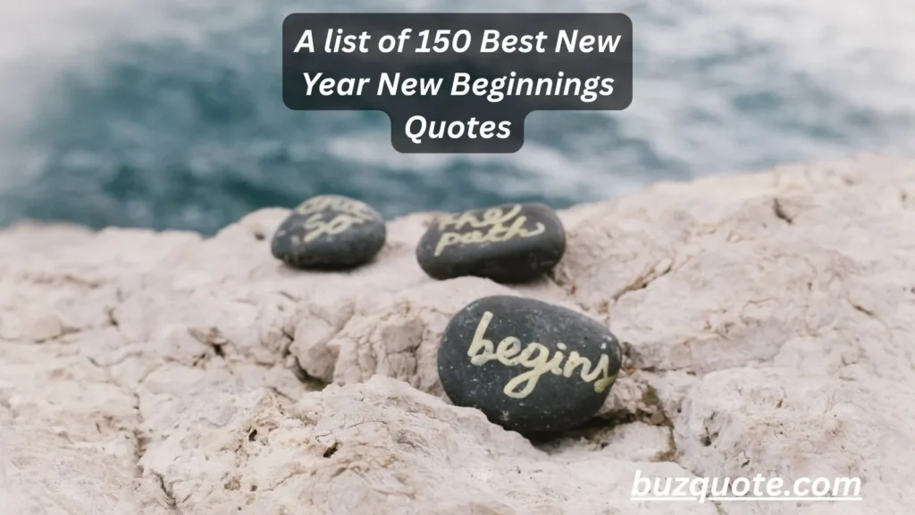 New Year New Beginnings Quotes
