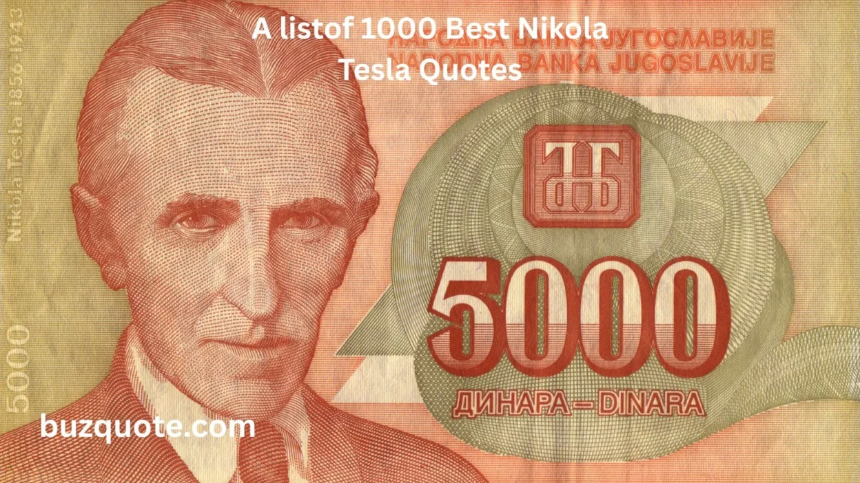 Nikola Tesla Quotes