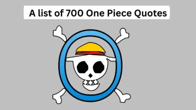 One Piece Quotes