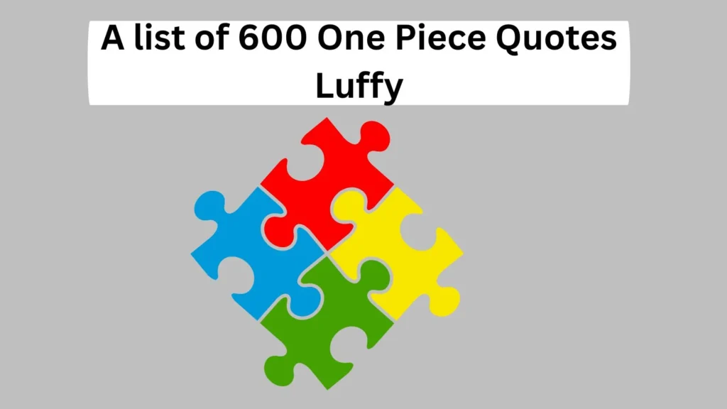 One Piece Quotes Luffy